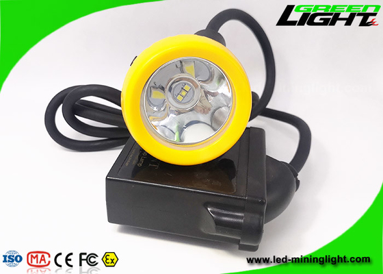 1.67W 10000lux LED Underground Mining Light 7.8Ah Isi Ulang