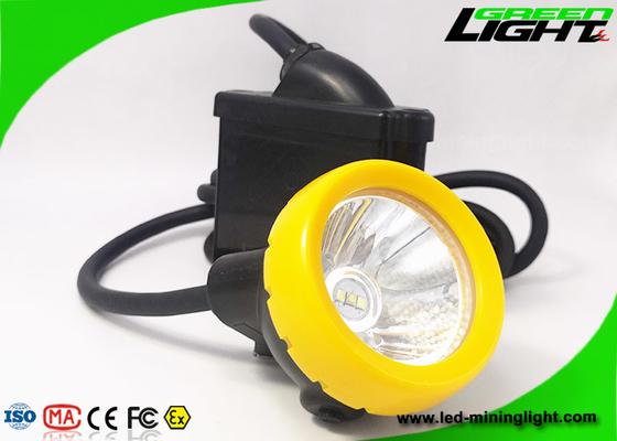 1.67W 10000lux LED Underground Mining Light 7.8Ah Isi Ulang