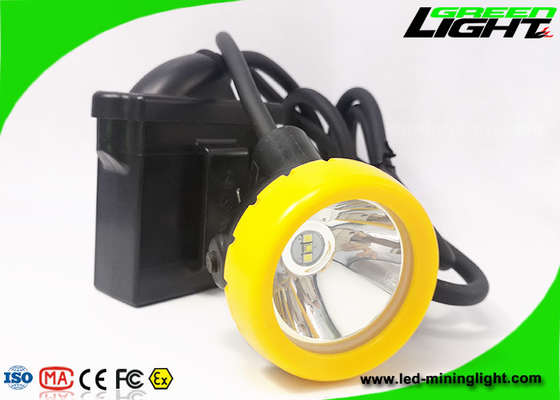 1.67W 10000lux LED Underground Mining Light 7.8Ah Isi Ulang