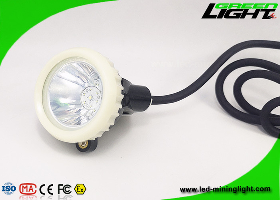 Dijalin dgn tali 216lum 6.6Ah LED Mining Helmet Light Isi Ulang 3.7V 1.67W