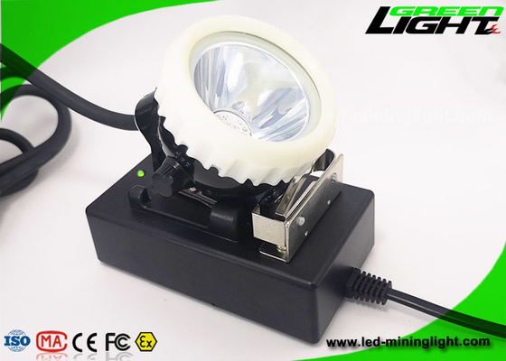 450mA 216lum Bawah Tanah LED Mining Headlamp Dijalin dgn Tali 4000lux