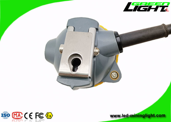 IP68 216lum 15000lux LED Miner Cap Lamp 1.67W Dengan Cradle Chager