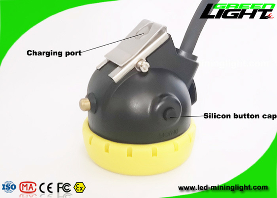 1.67W 7.8Ah Corded LED Cap Lamp Pengisian USB IP68 Safety 216lum