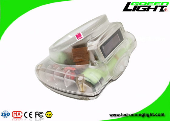 4.2W 6.8Ah LED Mining Cap Lamp 25000lux Untuk Tanggal / Merek