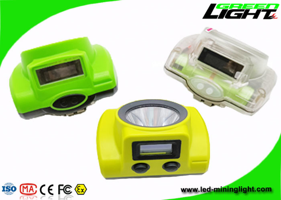 6.8Ah 4.2W Led Helmet Cap Lamp 25000lux 100000hs Life Span