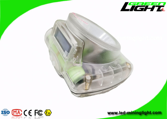 GLC-6S 348lum 4.2W LED Miners Cap Lamp Transparan 6.8Ah Baterai Panasonic