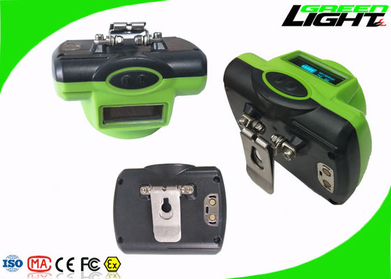 1.78W 232LM Cordless Mining Cap Lamp 6800mAh Dengan Layar OLED