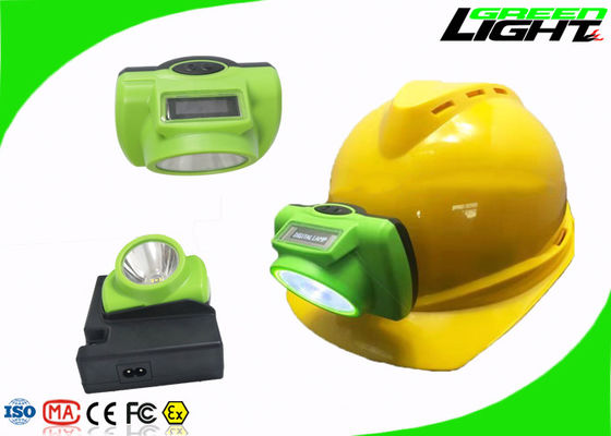 1.78W 232LM Cordless Mining Cap Lamp 6800mAh Dengan Layar OLED