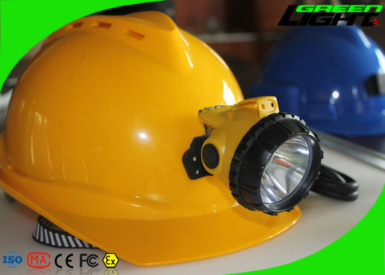 3W CREE 25000lux 390lum Lampu Led Penambangan Portabel Dengan Baterai 10400mAhmAh