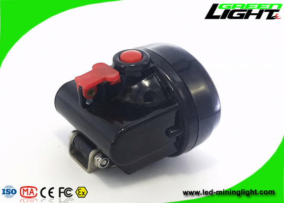 4000lux 2.8Ah 3.7V Cordless Miners Headlamp Tahan Air