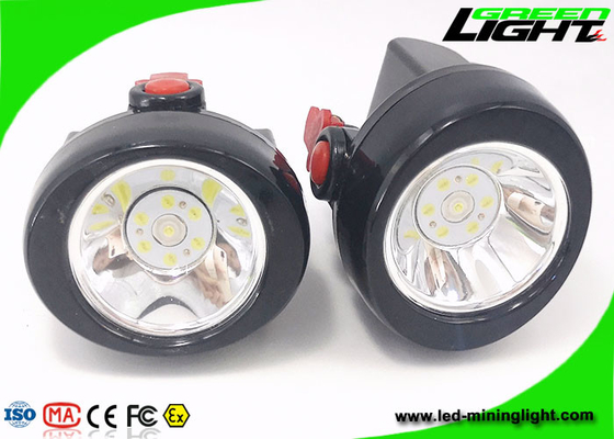 4000lux 2.8Ah 3.7V Cordless Miners Headlamp Tahan Air