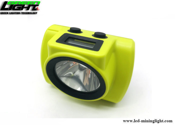 Cordless 18000lux 6.8Ah Hard Hat Mine Light Baterai Lithium 6800mA