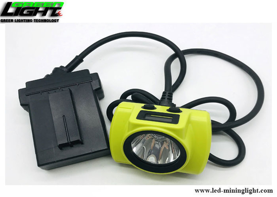 6800mA 25000lux Safety Mining Headlamp Waterproof IP68 Coal Miner Headlight