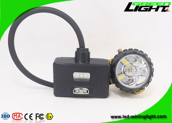 221lum 15000lux Lampu Tambang Bawah Tanah 1.7W Dengan Sensor Metana