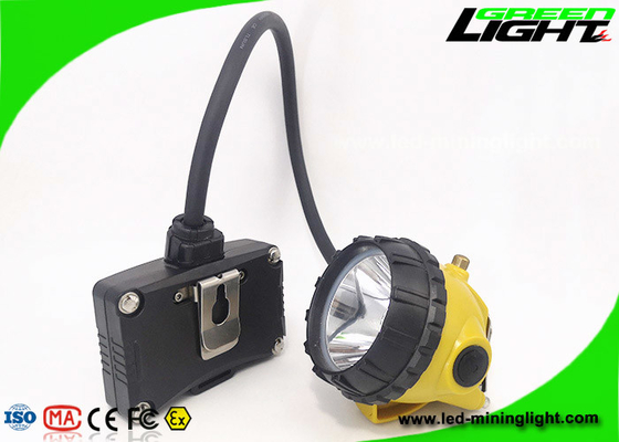 221lum 15000lux Lampu Tambang Bawah Tanah 1.7W Dengan Sensor Metana