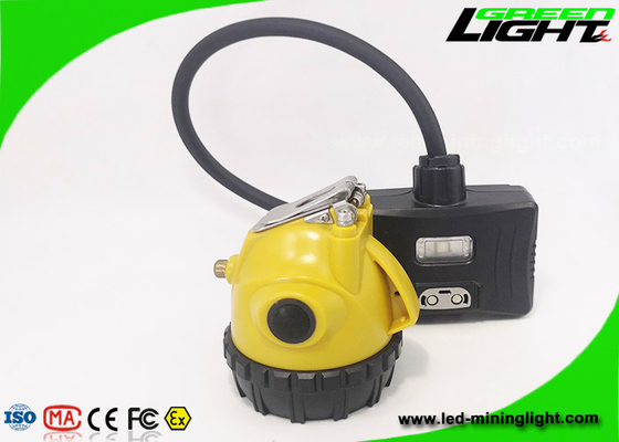 221lum 15000lux Lampu Tambang Bawah Tanah 1.7W Dengan Sensor Metana