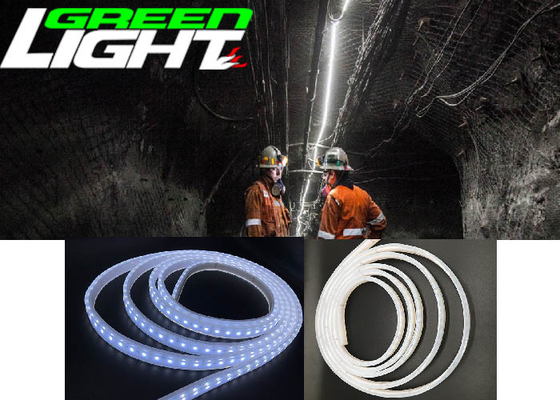 SMD5050 30W Baris Ganda Led Strip Light DC36V 2230lum Untuk Terowongan