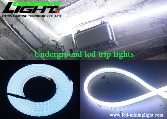 36VDC 1100lum Led Flexible Tunnel Light 15W / M 265VAC Tahan Air