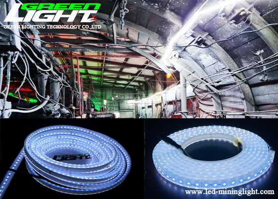 220VAC 2000lum LED Mining Strip Light ATEX Lampu LED Strip Cuttable