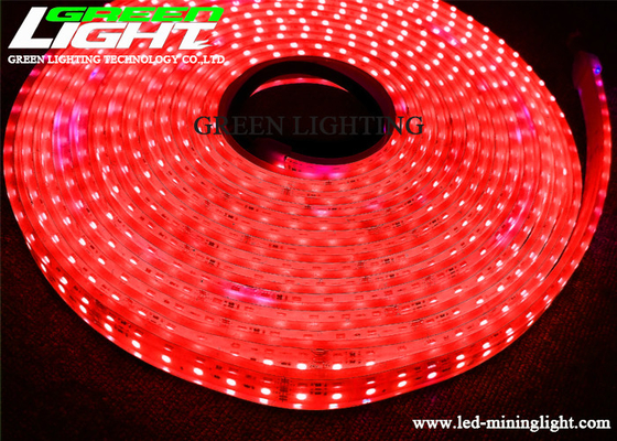 576LM DC36V Lampu Strip LED bawah tanah yang fleksibel SMD5050 Explosive Proof