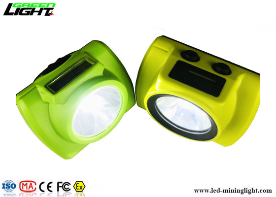 Lampu Tambang Topi Keras Tanpa Kabel 18000LUX dengan Pengisi Daya, Bersertifikat ATEX