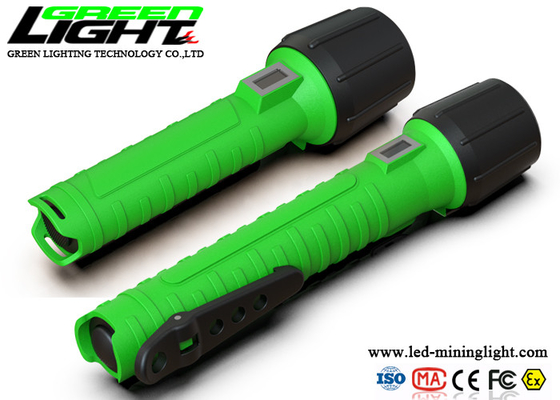 Layar OLED 1300lum Tahan Air Senter Led Tahan Benturan 6400mA