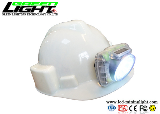Lampu Cap Cordless Tahan Api Anti Peledak PC Transparan 15000lux