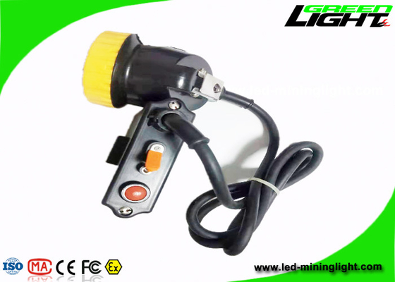 Corded 650lum 3.7W Mining Cap Lamps Isi Ulang 50000Lux GL6-B Untuk Berburu