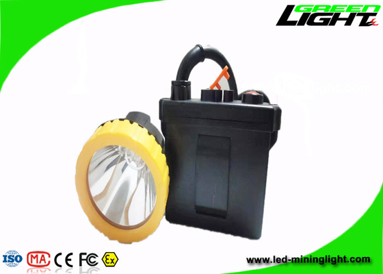 Corded 650lum 3.7W Mining Cap Lamps Isi Ulang 50000Lux GL6-B Untuk Berburu