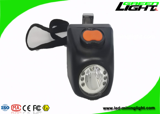 4.5Ah Lampu Tutup Penambangan Tanpa Kabel Isi Ulang 4000Lux 1.3W Dengan Layar Digital Tali Pengaman