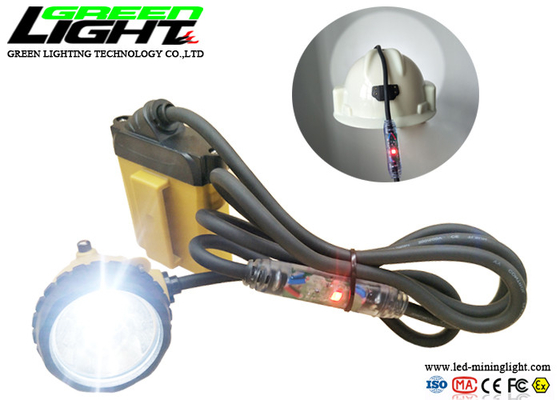 ATEX 800mA LED Miners Cap Lamp 25000Lux 348lum Bawah Tanah