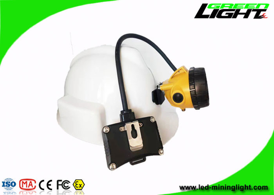 PTC 1.7W LED Mining Cap Lamp 221lum Bawah Tanah Dengan Pengisian USB