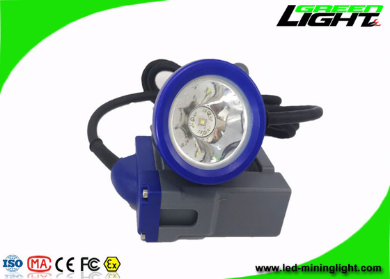 Baterai Li Ion 6.6Ah LED Mining Headlamp Waterproof 10000Lux Untuk Berkemah