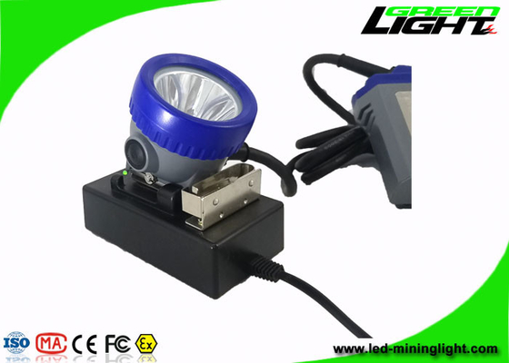 Baterai Li Ion 6.6Ah LED Mining Headlamp Waterproof 10000Lux Untuk Berkemah