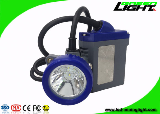 Baterai Li Ion 6.6Ah LED Mining Headlamp Waterproof 10000Lux Untuk Berkemah