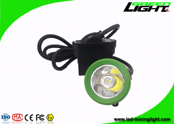 Headlamp Penambang Led Isi Ulang 10000Lux ABS 216lum 7.8Ah Pengisian USB Magnetik untuk Penambangan