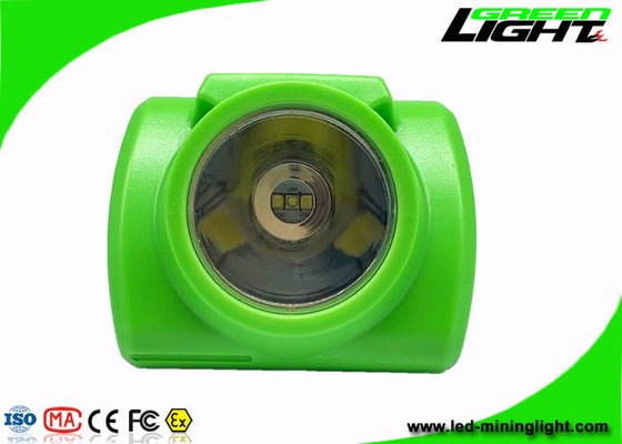 Portable 13000 Lux Cree Led Miner Headlamp dengan Layar OLED SOS 232lum Adjustable Klip Stainless Steel