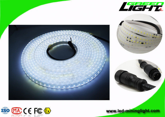 1100LM IP68 Waterproof Led Strip Lights 15W 110V Anti Alkali SMD5050 Bahan Silikon