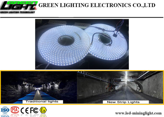 1100LM IP68 Waterproof Led Strip Lights 15W 110V Anti Alkali SMD5050 Bahan Silikon