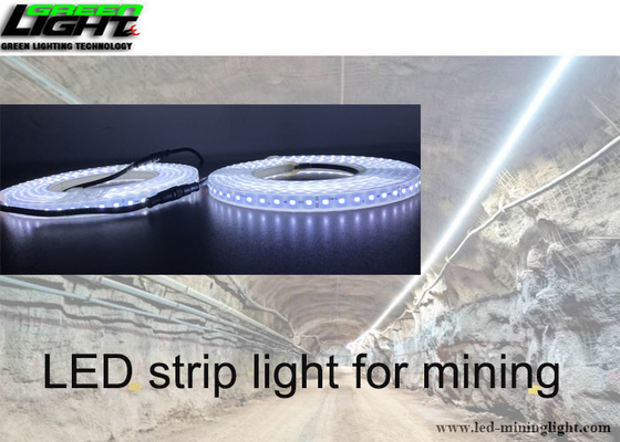ATEX menyetujui Pencahayaan Strip LED Putih Terbaik untuk penambangan dan pembuatan terowongan, DC36V AC210V