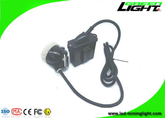 10000Lux LED Miners Cap Lamp Baterai Lithium Isi Ulang 1.67W 6600mAh ABS PC Tahan Air