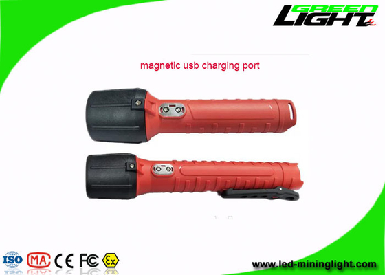 1300Lum LED Senter Torch USB Rechargeable Digital Screen IP68 Anti Explosive Led Torch untuk Outdoor