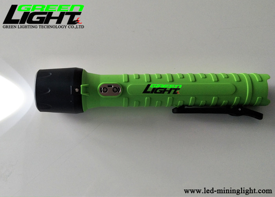 Tahan Air Isi Ulang Led Senter Penambang Keamanan Warna Hijau 12000LUX
