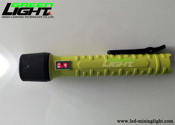 8 Jam Senter Led Ringan Kuning Body Shell ABS Tahan Benturan