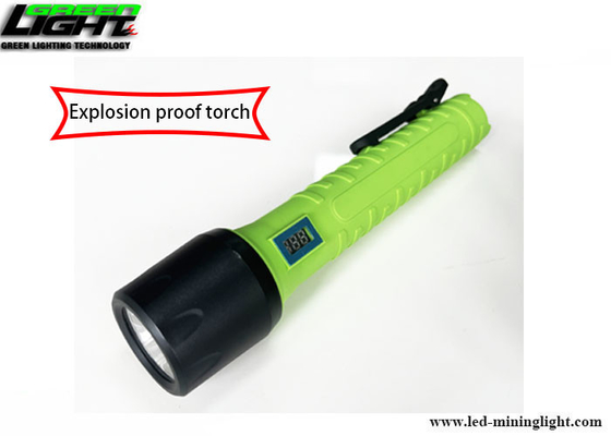 Lampu Obor LED Anti Ledakan untuk Area Berbahaya 3500Lux IP68