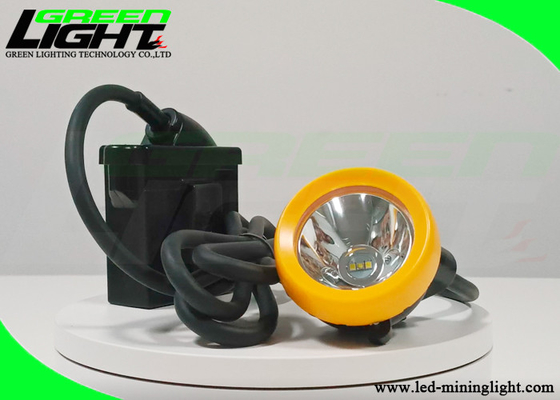 6.6Ah Baterai Lithium Isi Ulang Lampu Penambangan Batubara Led Mining Cap Lamp