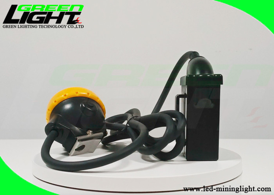 6.6Ah Baterai Lithium Isi Ulang Lampu Penambangan Batubara Led Mining Cap Lamp