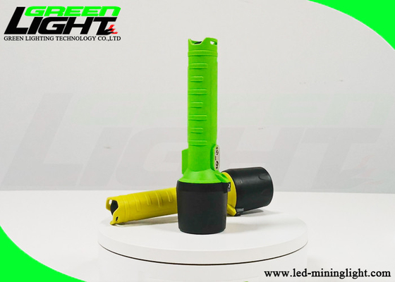 CREE Led High Power 5W Explosion Proof Led Torch Warna Kuning Hijau Merah