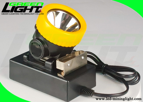 Safety Cordless Miners Cap Lamp 5000LUX Dengan Baterai Isi Ulang 3.4Ah