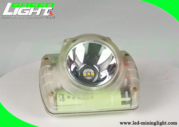15000lux Lampu Depan Penambangan Batubara 14H Putih Kecerahan Lensa Anti Gores Lampu Nirkabel